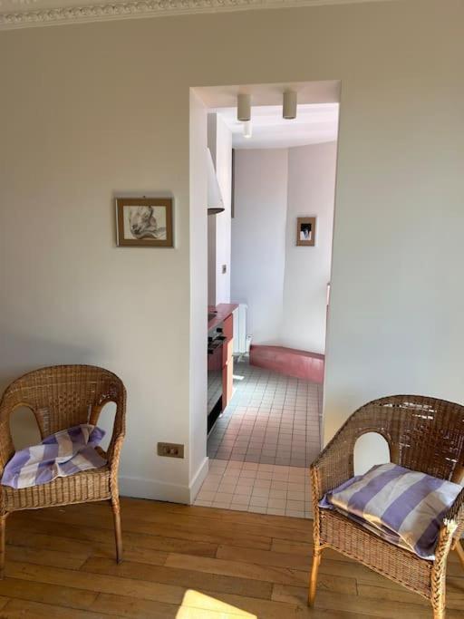 Un Fabuleux Decor Pour Un Chaleureux Appartement Париж Экстерьер фото